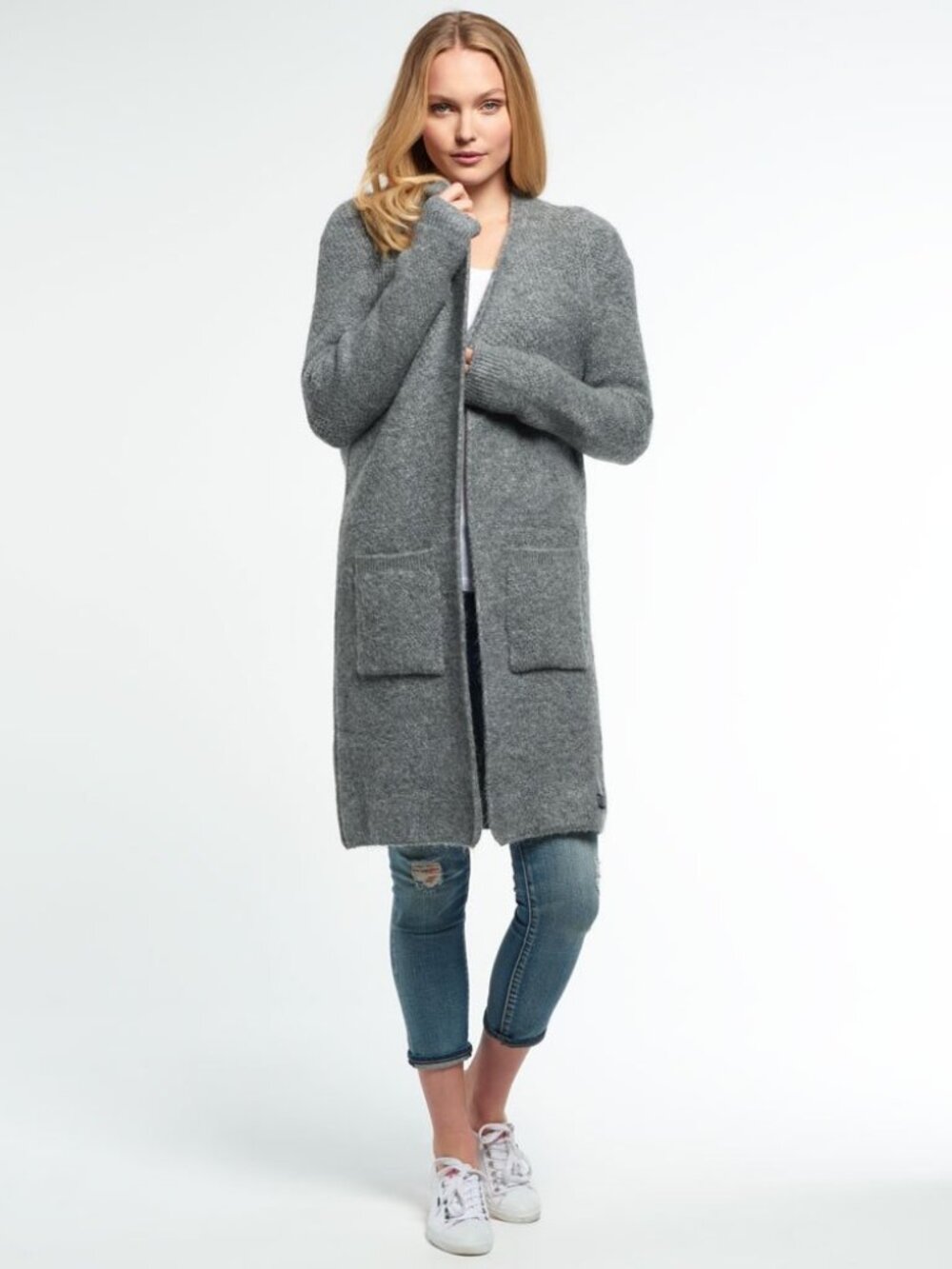 SuperDry Anya Longline Cardigan S